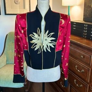 Night Lights cropped jacket
